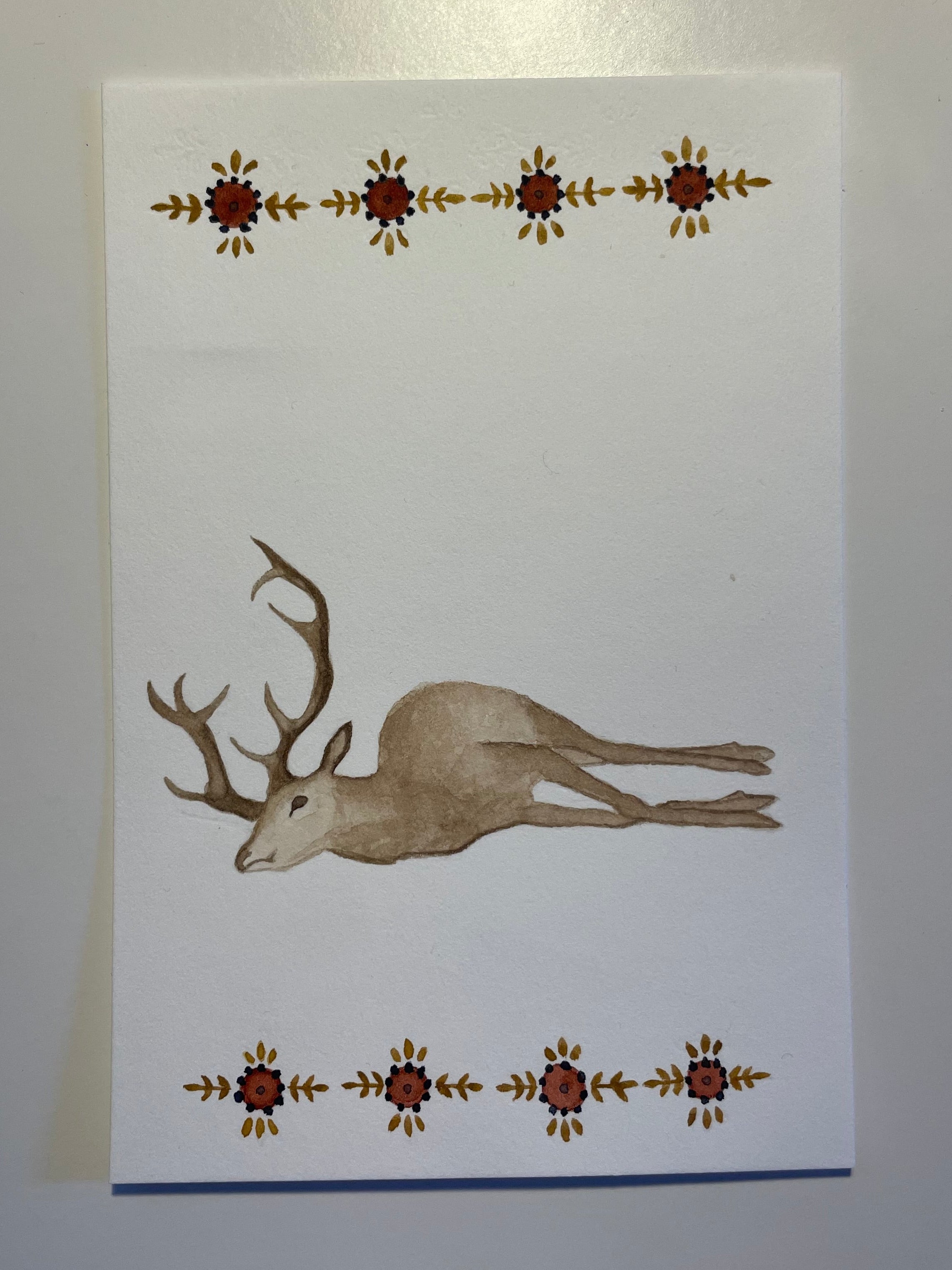 Karte- erlegter Hirsch